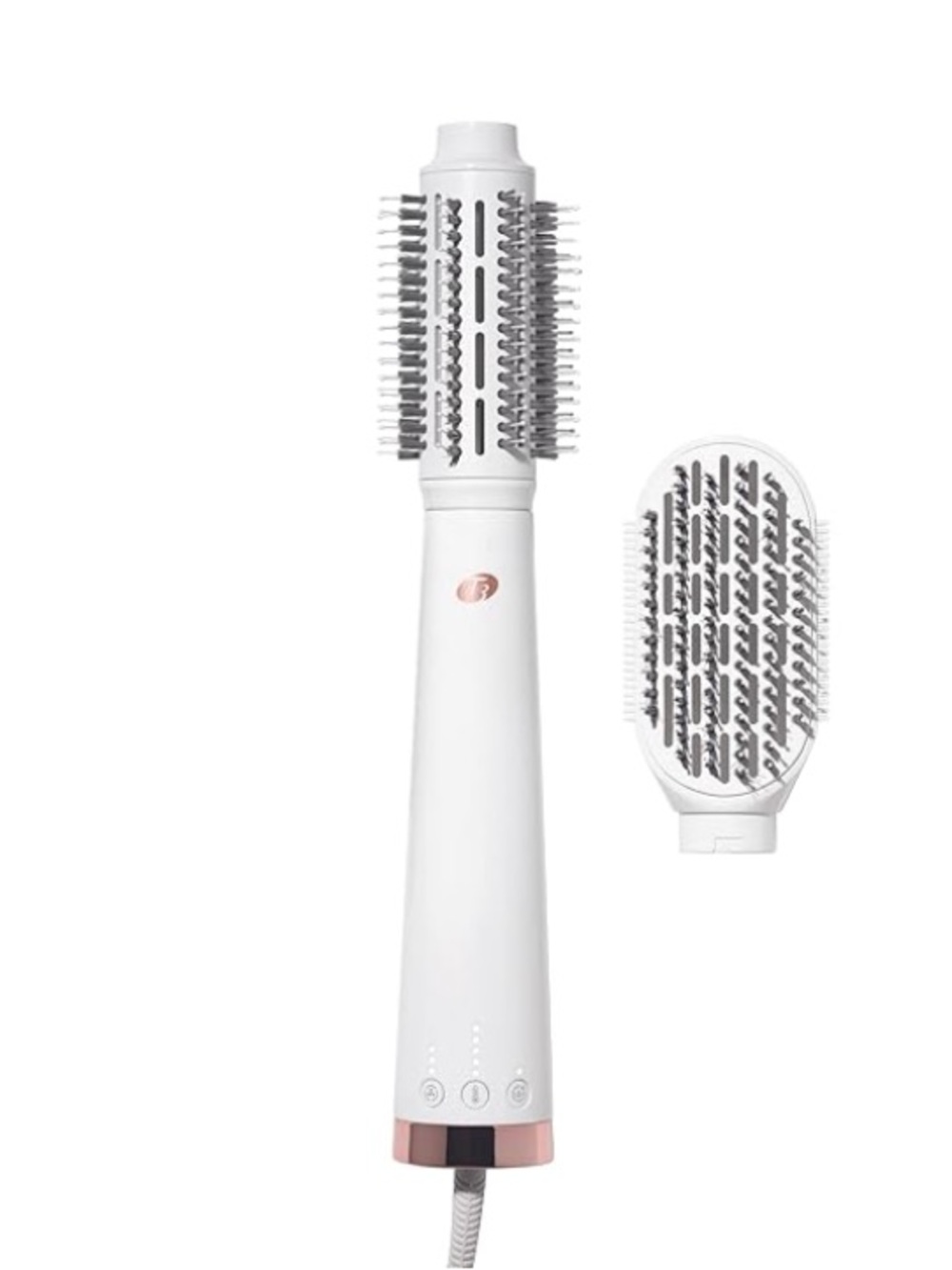 T3 AIREBRUSH DUO Hair dryer, White, NWT